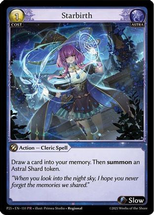 Starbirth (131) - Promotional Cards Foil