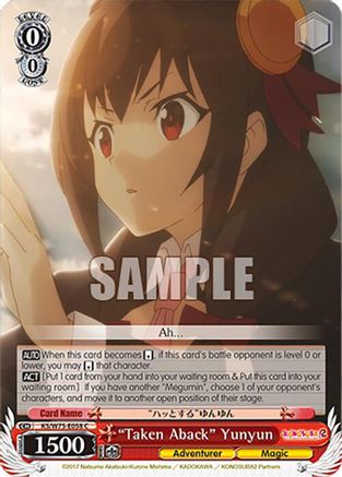 "Taken Aback" Yunyun (KS/W75-E058) - KONOSUBA -God’s blessing on this wonderful world! Re:Edit
