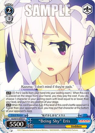 "Being Shy" Eris (KS/W75-E083) - KONOSUBA -God’s blessing on this wonderful world! Re:Edit