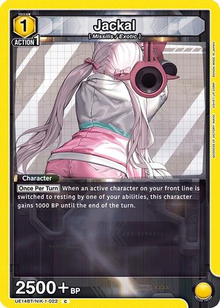 Jackal (022) (UE14BT/NIK-1-022) - UE14BT GODDESS OF VICTORY NIKKE