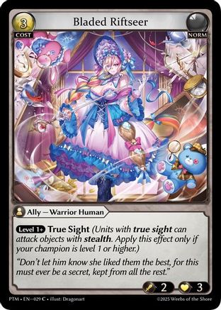 Bladed Riftseer (029) - Phantom Monarchs Foil