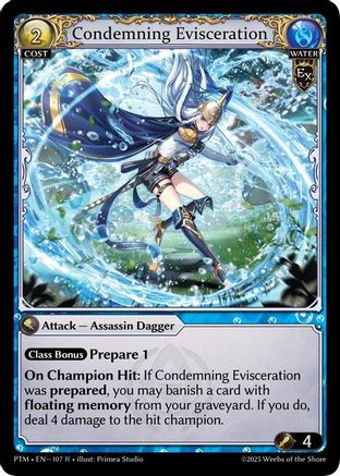 Condemning Evisceration (107) - Phantom Monarchs Foil