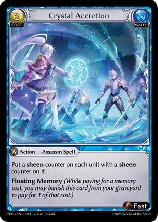 Crystal Accretion (109) - Phantom Monarchs Foil