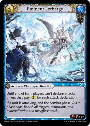 Eminent Lethargy (113) - Phantom Monarchs Foil