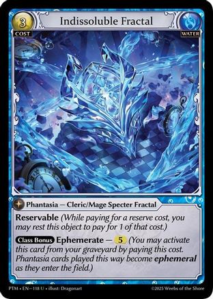 Indissoluble Fractal (118) - Phantom Monarchs Foil