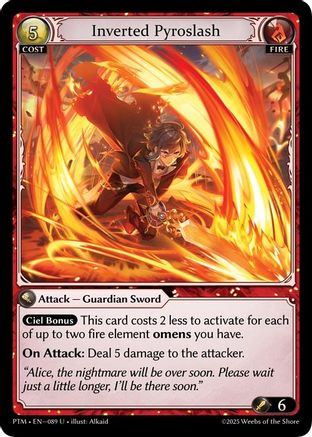 Inverted Pyroslash (089) - Phantom Monarchs