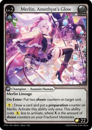 Merlin, Amethyst's Glow (006) - Phantom Monarchs