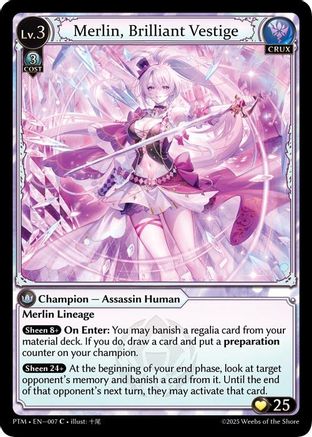 Merlin, Brilliant Vestige (007) - Phantom Monarchs