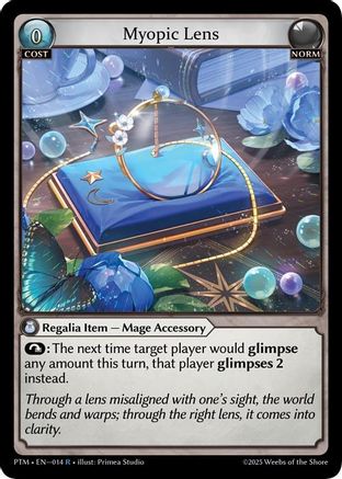 Myopic Lens (014) - Phantom Monarchs Foil