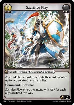 Sacrifice Play (064) - Phantom Monarchs Foil