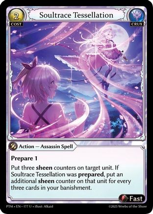 Soultrace Tessellation (177) - Phantom Monarchs Foil