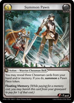 Summon Pawn (068) - Phantom Monarchs Foil