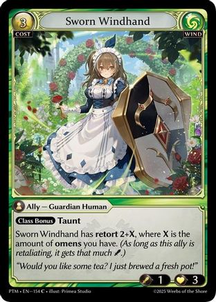 Sworn Windhand (154) - Phantom Monarchs Foil