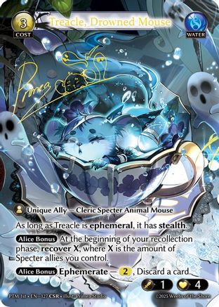 Treacle, Drowned Mouse (CSR) (127) - Phantom Monarchs Foil