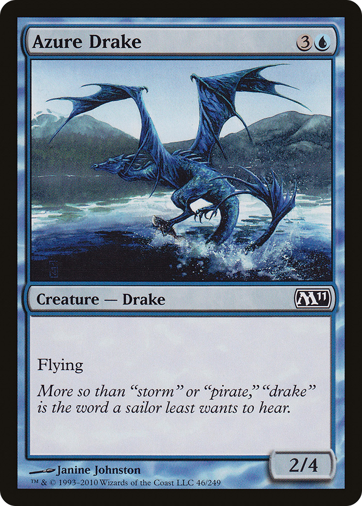 Azure Drake (M11-046) - Magic 2011