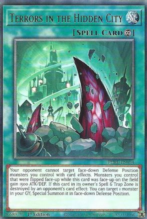 Terrors in the Hidden City (PHRE-EN054) - Phantom Revenge 1st Edition
