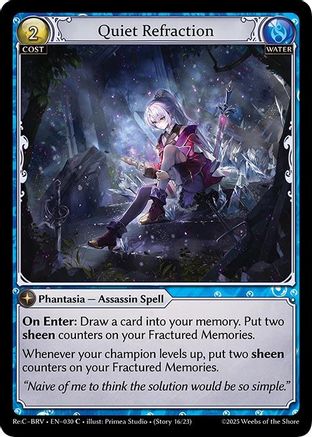 Quiet Refraction (030) - Merlin Re Collection Brilliant Vestige