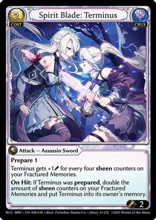 Spirit Blade: Terminus (038) - Merlin Re Collection Brilliant Vestige