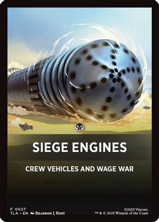 Siege Engines Theme Card (TLA-027) - Avatar: The Last Airbender