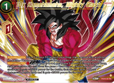 10x Kamehameha, Mighty Blast (Championship 2025 Finals Premium Pack) (EX28-03) - Tournament Promotion Cards Foil