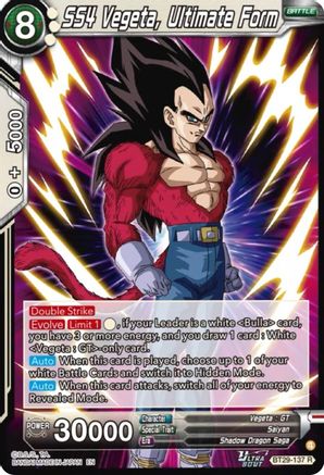 SS4 Vegeta, Ultimate Form (BT29-137) - Fearsome Rivals Foil