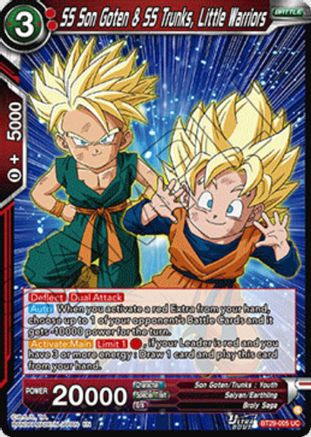 SS Son Goten & SS Trunks, Little Warriors (BT29-005) - Fearsome Rivals