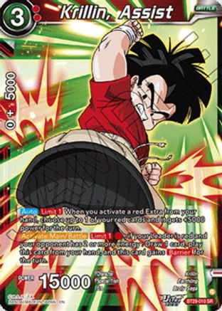 Krillin, Assist (BT29-010) - Fearsome Rivals Foil