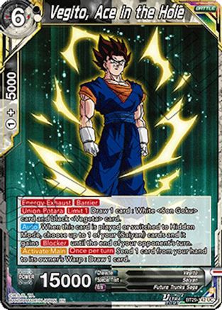 Vegito, Ace in the Hole (BT29-142) - Fearsome Rivals Foil
