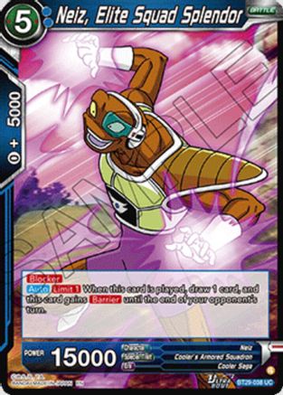 Neiz, Elite Squad Splendor (BT29-038) - Fearsome Rivals