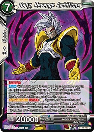 Baby, Revenge Ambitions (BT29-133) - Fearsome Rivals Foil