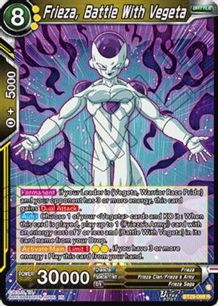 Frieza, Battle With Vegeta (BT29-068) - Fearsome Rivals Foil