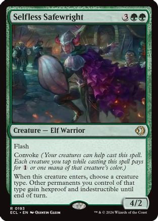 Selfless Safewright (ECL-193) - Lorwyn Eclipsed