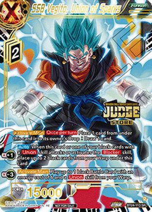 SSB Vegito, Union of Sparks (Judge Pack Vol.18) (Store) (BT24-113) - Judge Promotion Cards Foil