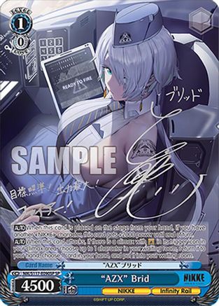 "AZX" Brid (SP) (Silver Stamp) (NIK/S117-E090SP SP) - GODDESS OF VICTORY: NIKKE