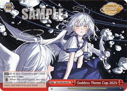 Goddess Theme Cup 2025 (WS/TCPR-P05 PR) - Bushiroad Event Cards