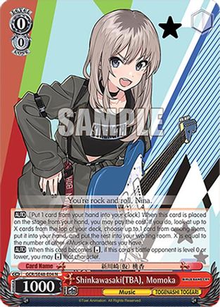 Shinkawasaki(TBA), Momoka (GCR/SE48-E04 N) - Girls Band Cry Premium Booster