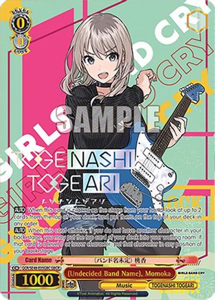 (Undecided Band Name), Momoka (GBCR) (GCR/SE48-E05GBC GBCR) - Girls Band Cry Premium Booster