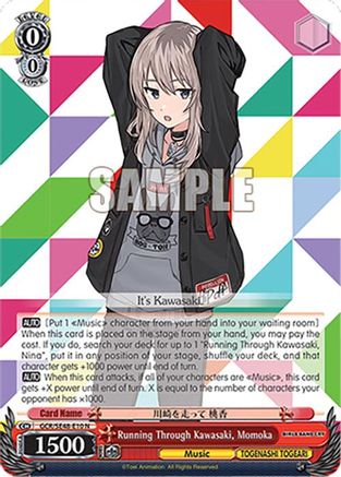 Running Through Kawasaki, Momoka (GCR/SE48-E10 N) - Girls Band Cry Premium Booster