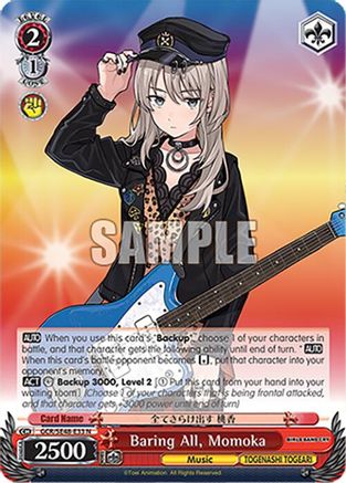Baring All, Momoka (GCR/SE48-E33 N) - Girls Band Cry Premium Booster