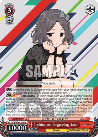 Clashing and Progressing, Tomo (GCR/SE48-E44 N) - Girls Band Cry Premium Booster