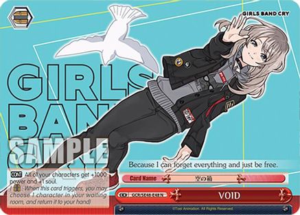 VOID (GCR/SE48-E48 N) - Girls Band Cry Premium Booster