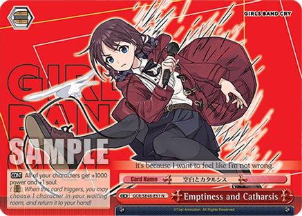 Emptiness and Catharsis (GCR/SE48-E51 N) - Girls Band Cry Premium Booster