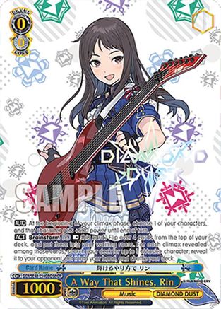 A Way That Shines, Rin (GBCR) (GCR/SE48-E54GBC GBCR) - Girls Band Cry Premium Booster