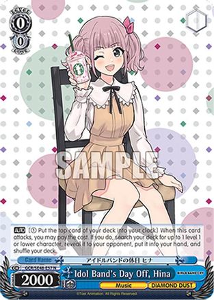 Idol Band's Day Off, Hina (GCR/SE48-E57 N) - Girls Band Cry Premium Booster