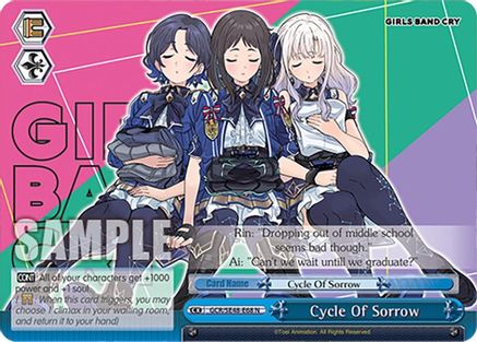 Cycle Of Sorrow (GCR/SE48-E68 N) - Girls Band Cry Premium Booster