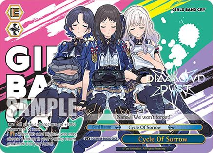 Cycle Of Sorrow (GBCR) (GCR/SE48-E68GBC GBCR) - Girls Band Cry Premium Booster