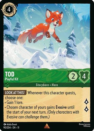 Tod - Playful Kit (90/204) - Winterspell
