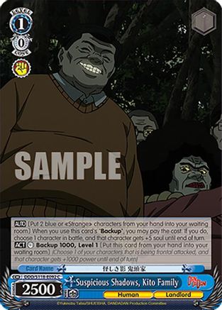 Suspicious Shadows, Kito Family (DDD/S118-E092 C) - DANDADAN