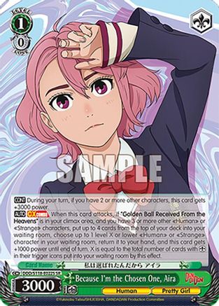 Because I'm the Chosen One, Aira (SR) (DDD/S118-E022S SR) - DANDADAN