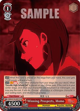 Winning Prospects, Momo (SR) (DDD/S118-E051S SR) - DANDADAN